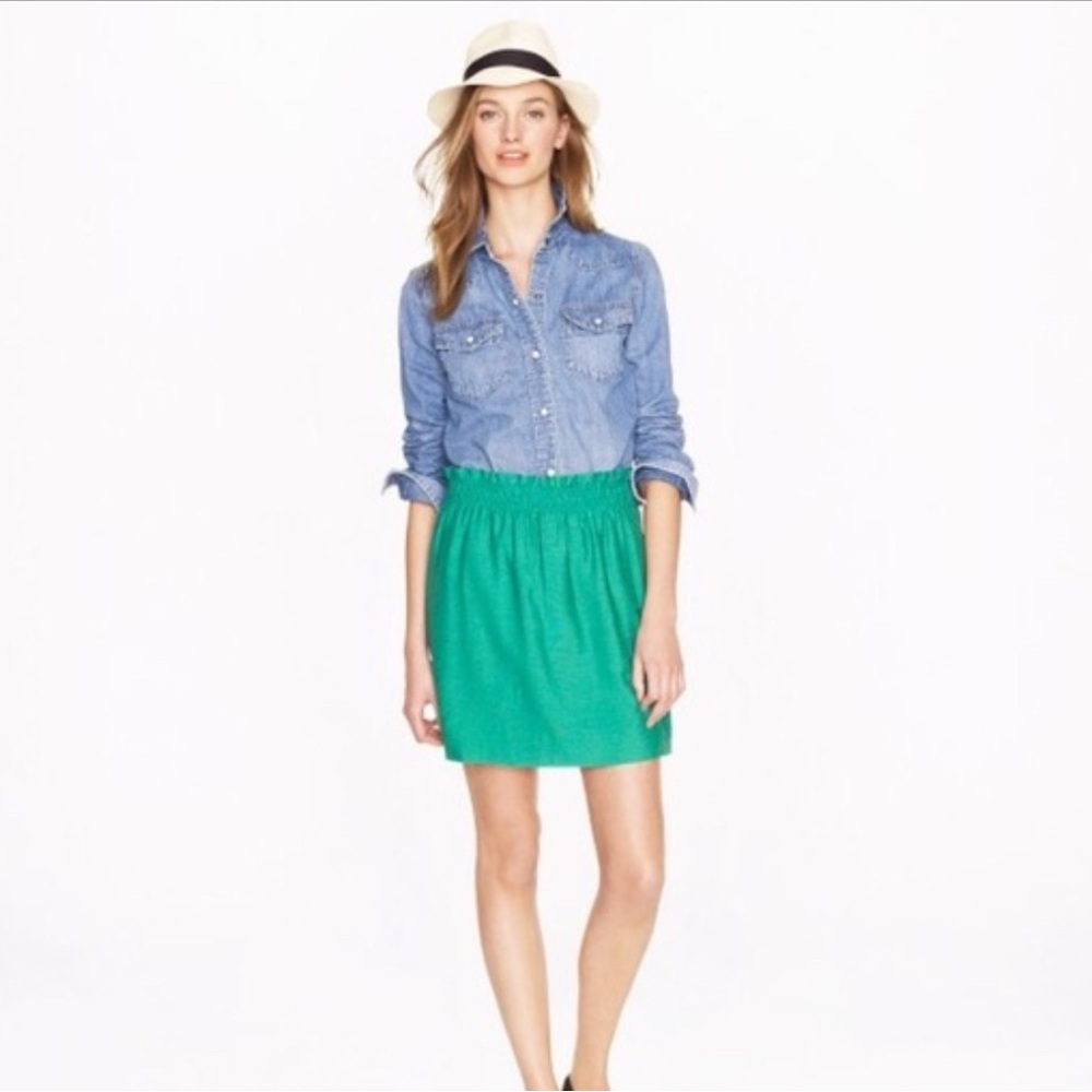 Jcrew Crinkle City Sidewalk Mini (WHITE)